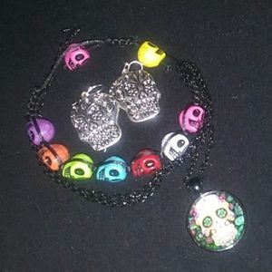 3pc skull set